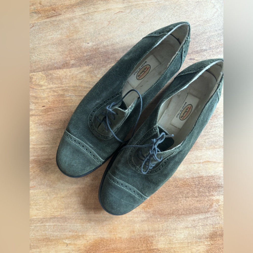 Vintage All leather Talbot Oxfords